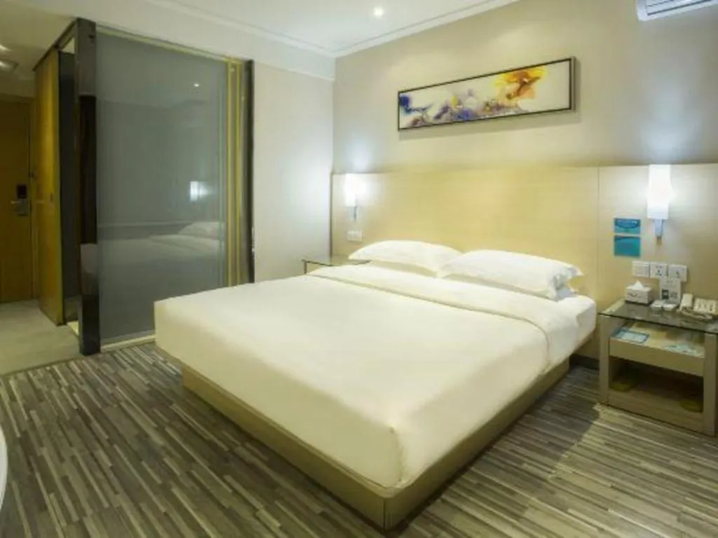 Bed in City Comfort Inn Baise Uprising Memorial Park Laiyu