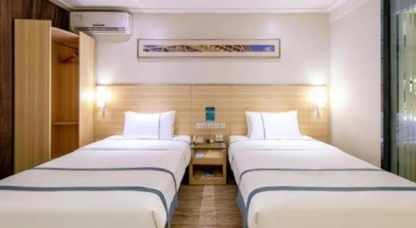 Bed in City Comfort Inn Baise Uprising Memorial Park Laiyu