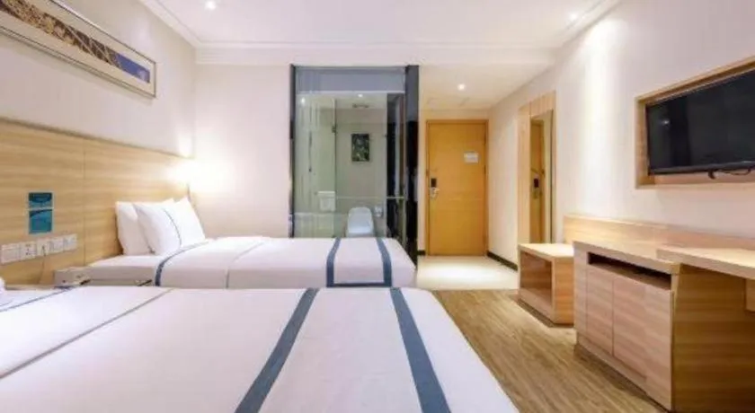 Bed in City Comfort Inn Baise Uprising Memorial Park Laiyu