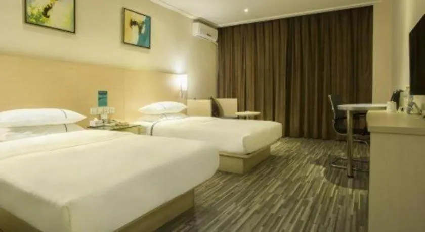 Bed in City Comfort Inn Baise Uprising Memorial Park Laiyu