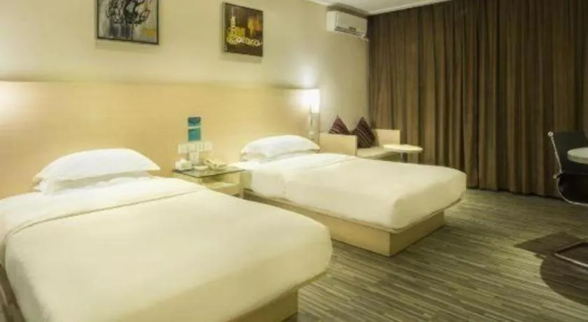 Bed in City Comfort Inn Baise Uprising Memorial Park Laiyu