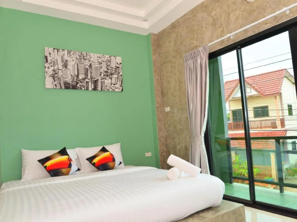 Bed in Moment House Huahin