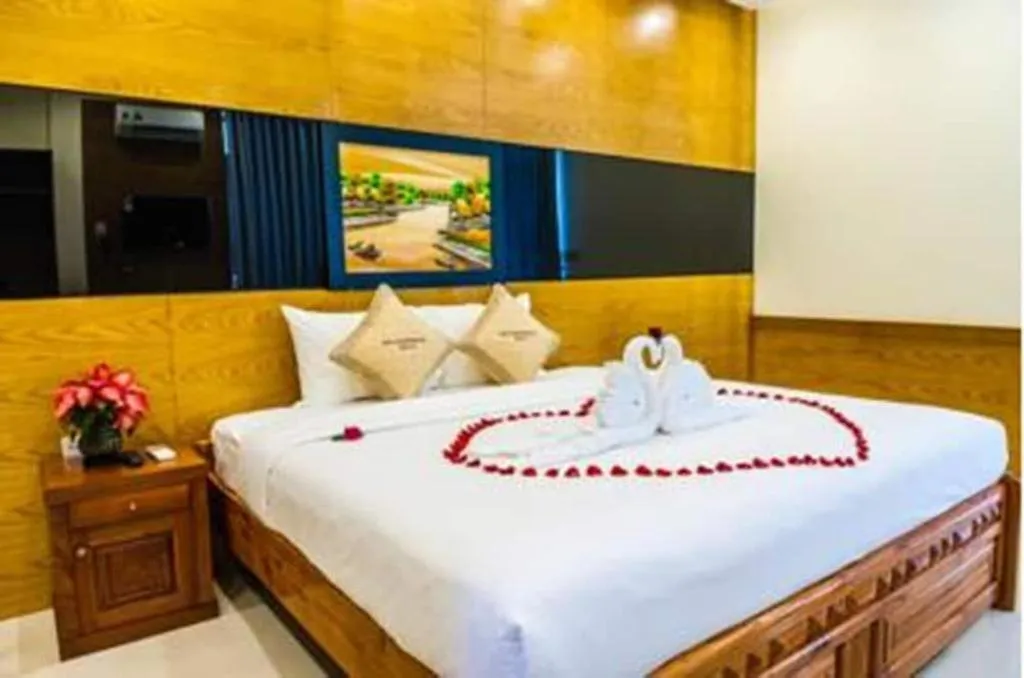 Bed in Bien Dao Homestay Hoi An