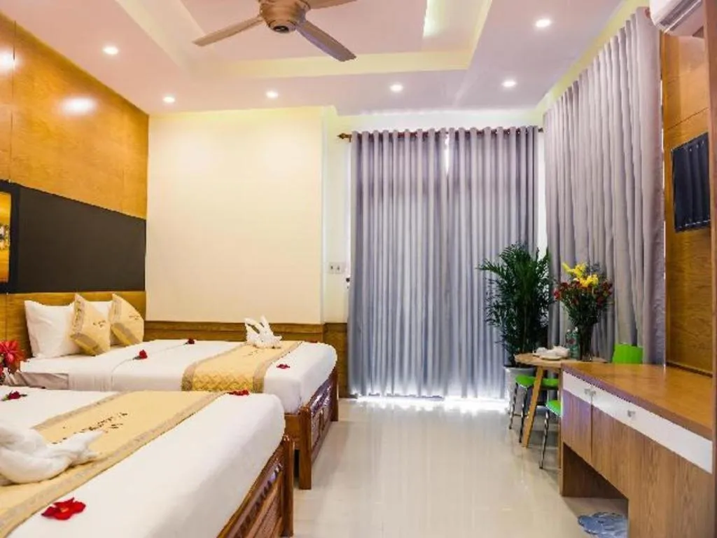 Bed in Bien Dao Homestay Hoi An