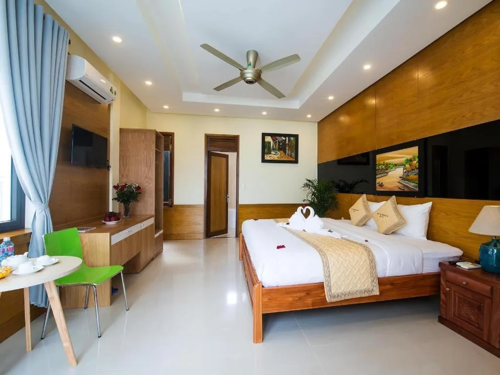 Bed in Bien Dao Homestay Hoi An