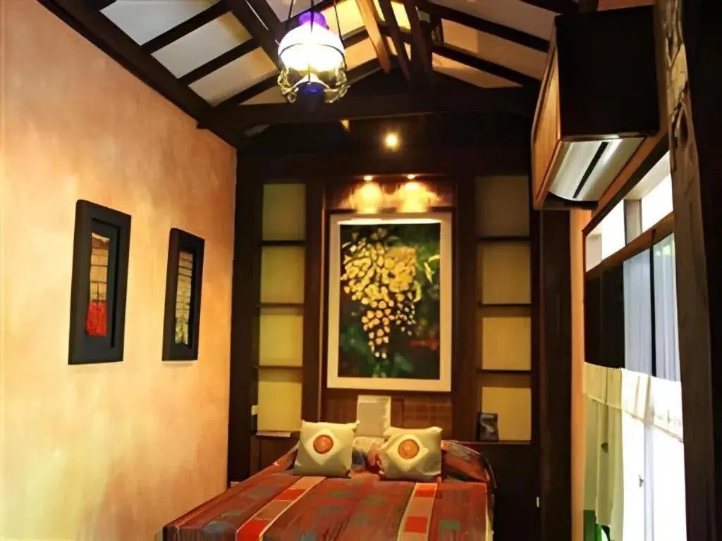 Bed in Lanna Rice Barn Homestay Bed in Lanna Rice Barn Homestay