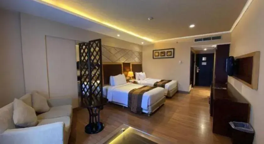 Bed in Regent's Park Hotel at Kayutangan Malang Bed in Regent's Park Hotel at Kayutangan Malang