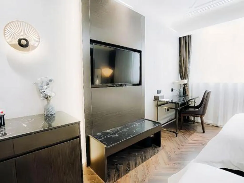 Bed in Jinjiang Metropolo Hotel Nanjing Jiangning Binjiang Development Zone