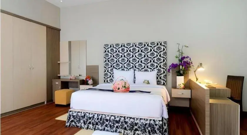 Bed in Bali Rich Villa Bed in Bali Rich Villa