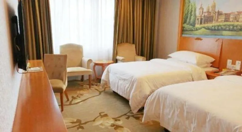 Bed in Out Sky Hotel