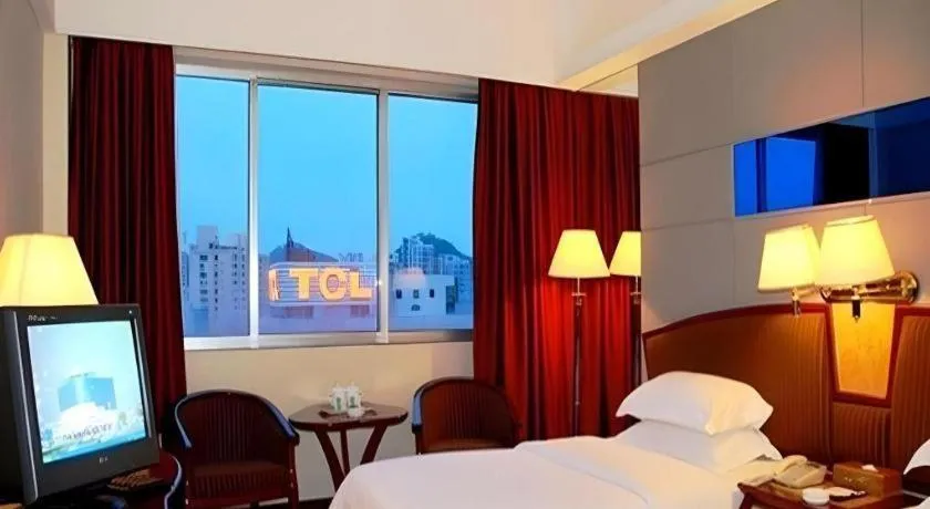 Bed in Out Sky Hotel