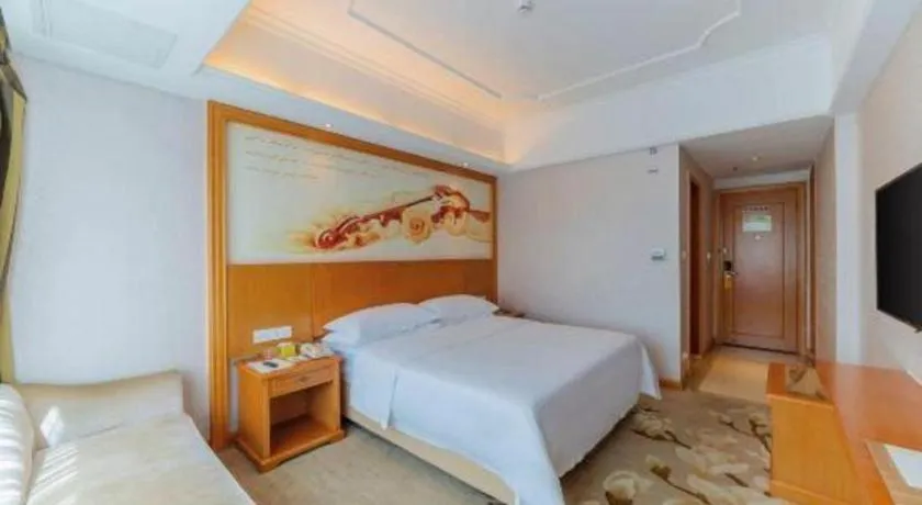 Bed in Out Sky Hotel