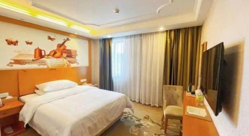 Bed in Out Sky Hotel