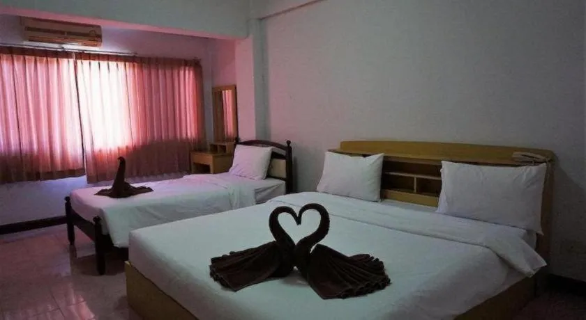 Bed in Premier Hotel Nakhonsrithammarat