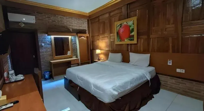 Bed in Parai Beach Resort Telengria Bed in Parai Beach Resort Telengria