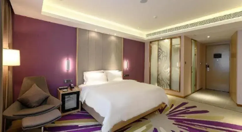 Bed in Lavande Hotel Deyang Guanghan Bed in Lavande Hotel Deyang Guanghan