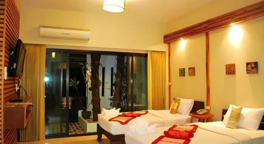 Bed in Oopkaew Resort Bed in Oopkaew Resort