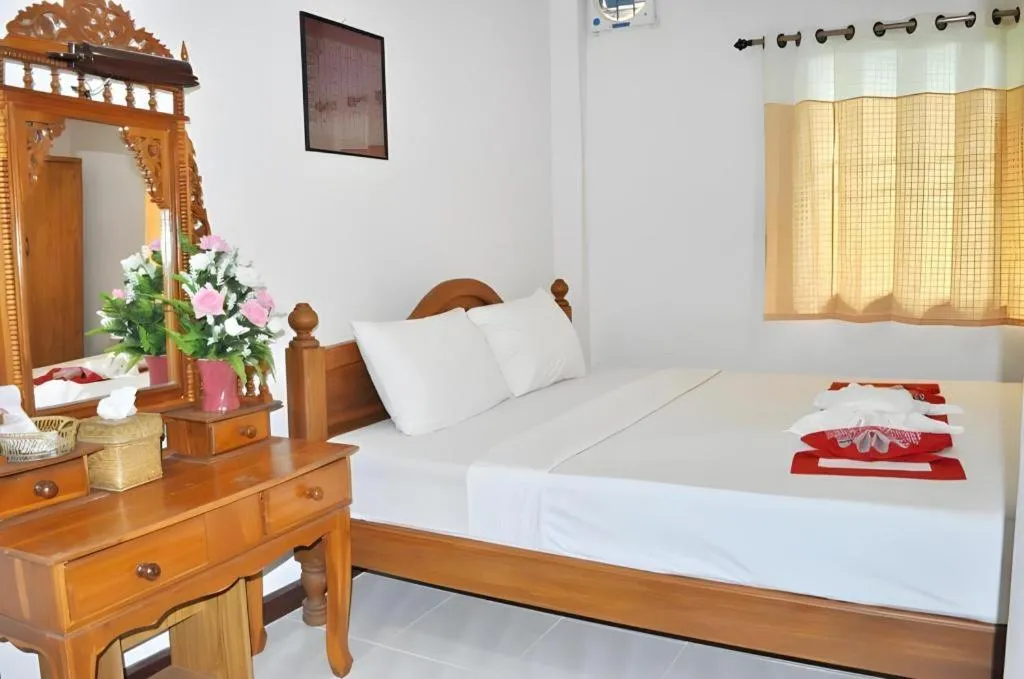 Bed in Oopkaew Resort