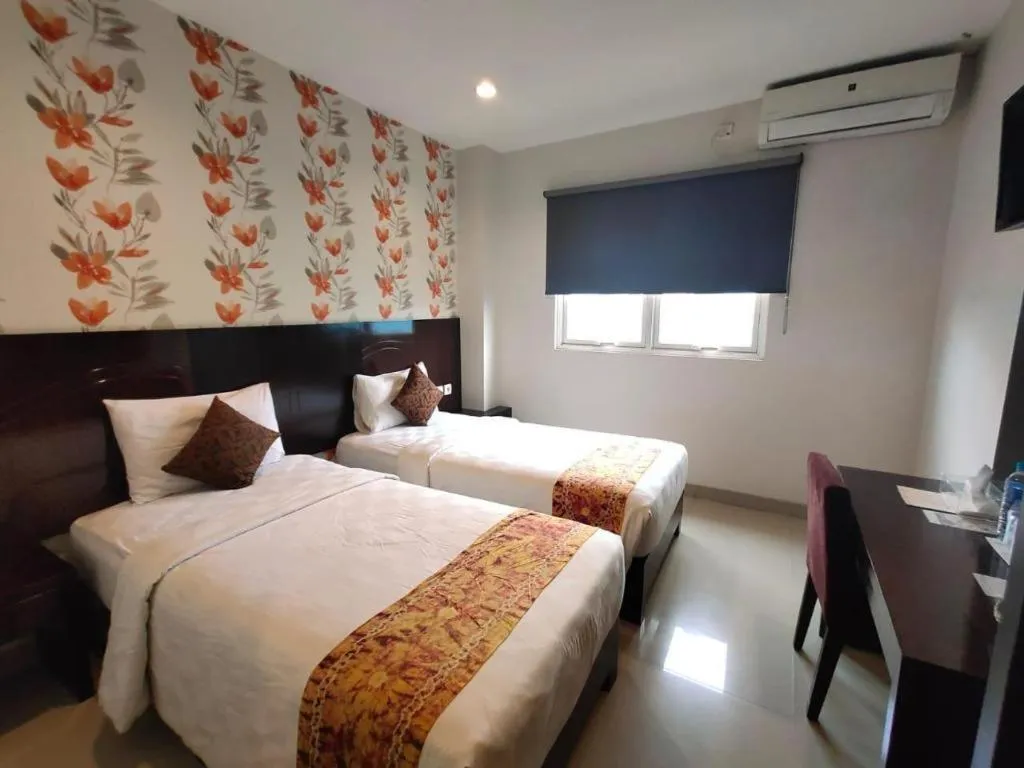 Bed in Jelita Bandara Hotel Airport