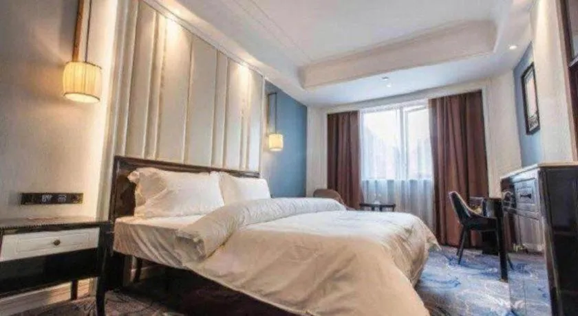 Bed in Jinjiang Metropolo Hotel Nanjing Confucius Temple Branch