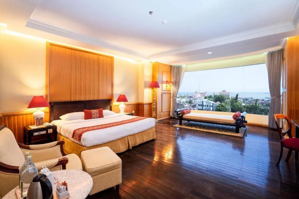 Bed in Gran Senyiur Hotel