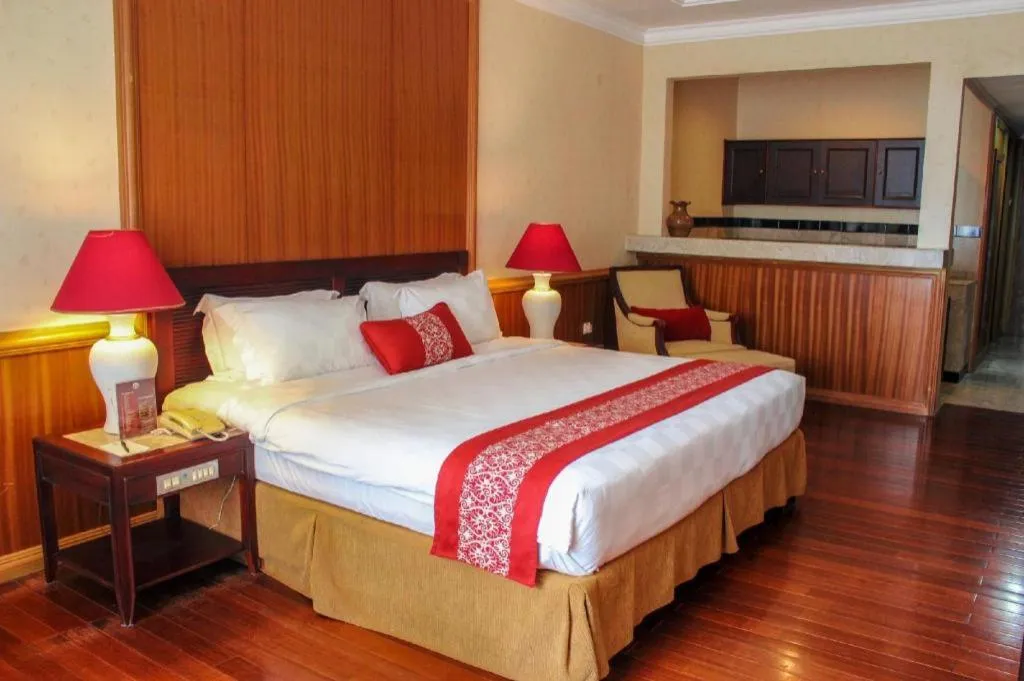 Bed in Gran Senyiur Hotel