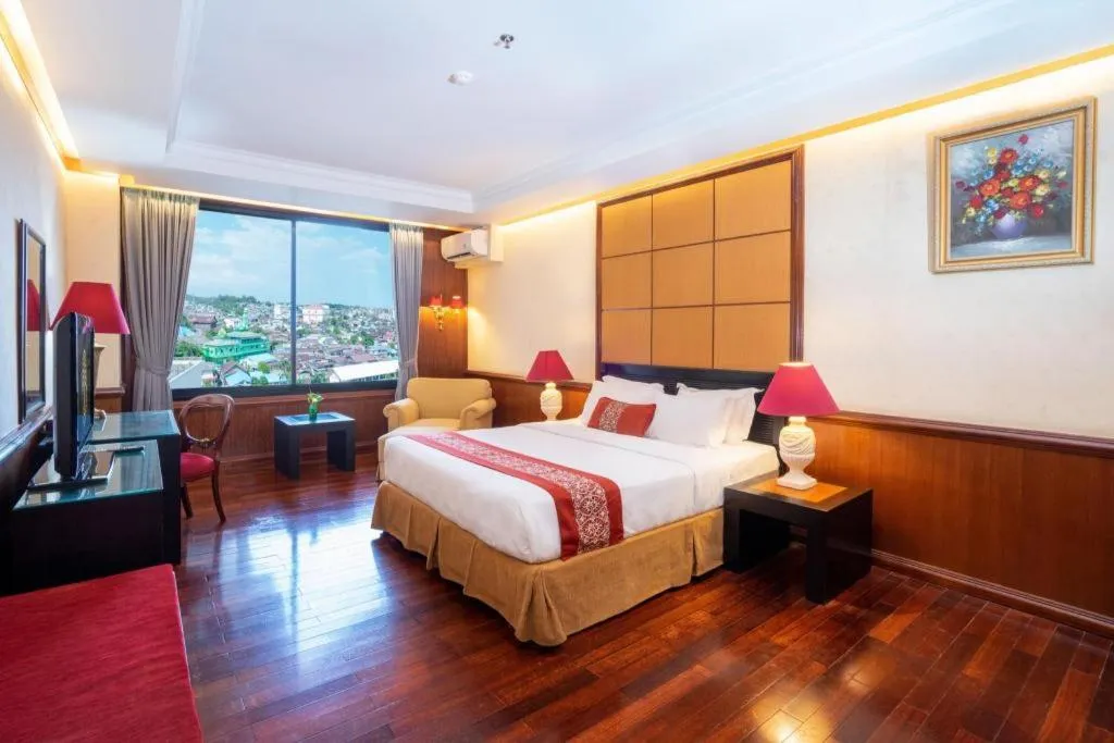 Bed in Gran Senyiur Hotel