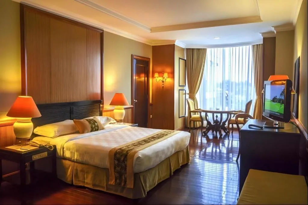 Bed in Gran Senyiur Hotel