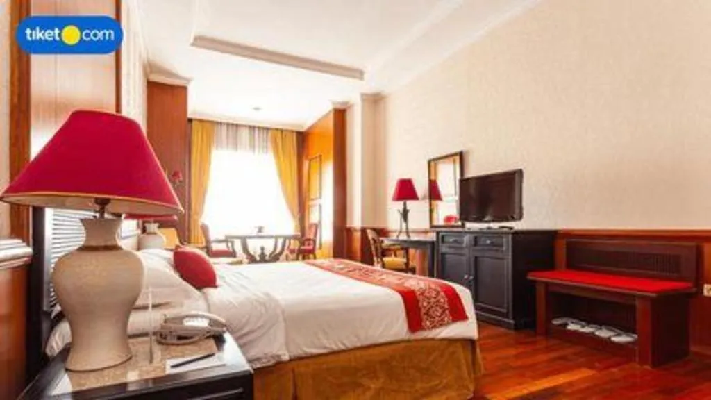 Bed in Gran Senyiur Hotel