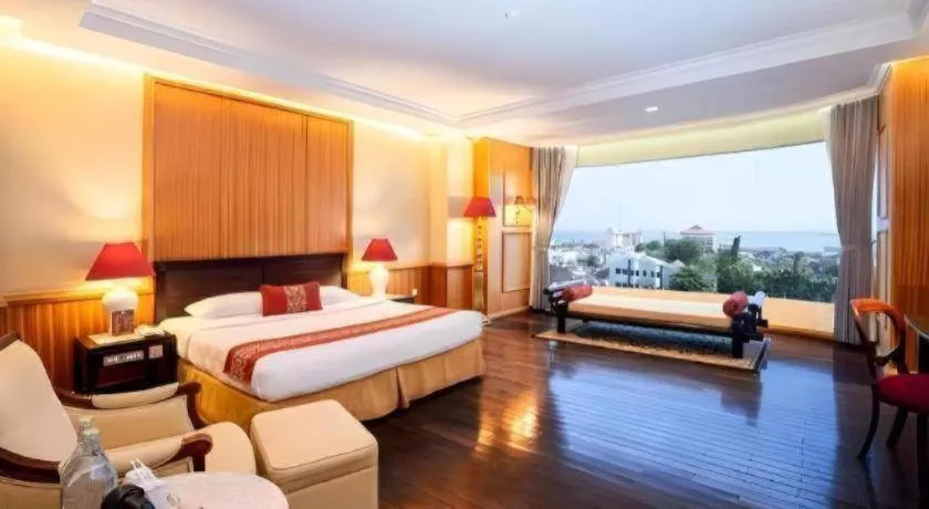 Bed in Gran Senyiur Hotel