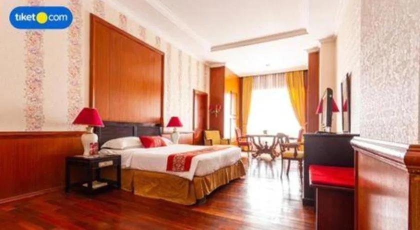 Bed in Gran Senyiur Hotel