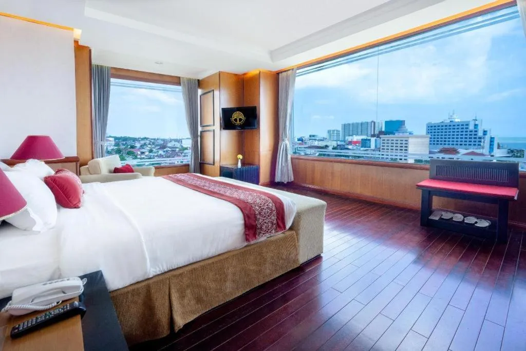 Bed in Gran Senyiur Hotel