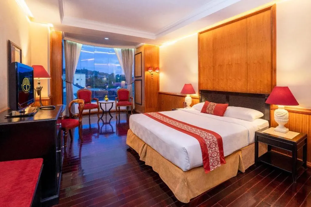 Bed in Gran Senyiur Hotel