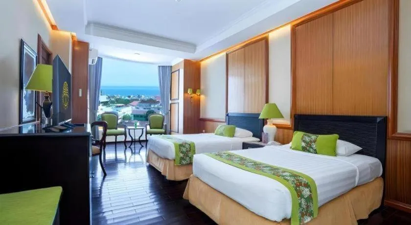 Bed in Gran Senyiur Hotel