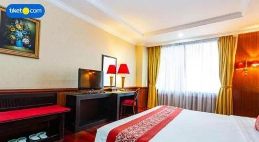 Bed in Gran Senyiur Hotel