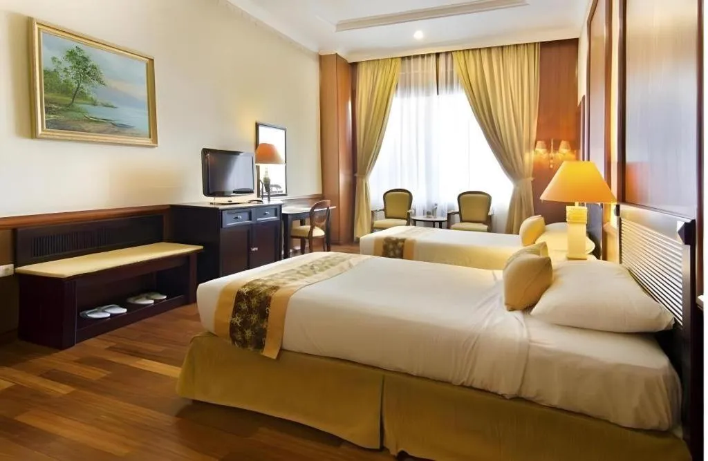 Bed in Gran Senyiur Hotel