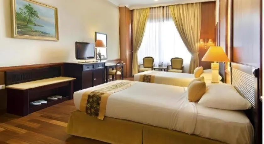 Bed in Gran Senyiur Hotel