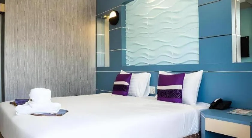 Bed in Phitsanulok Orchid Hotel