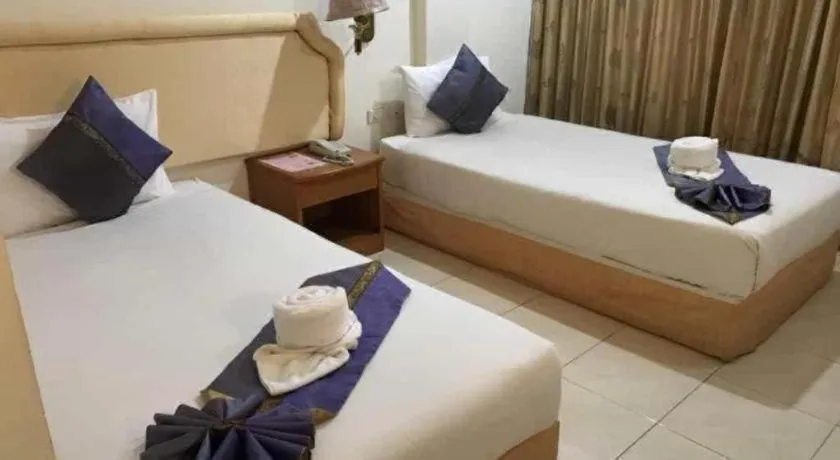 Bed in Phitsanulok Orchid Hotel