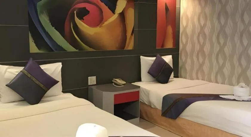 Bed in Phitsanulok Orchid Hotel