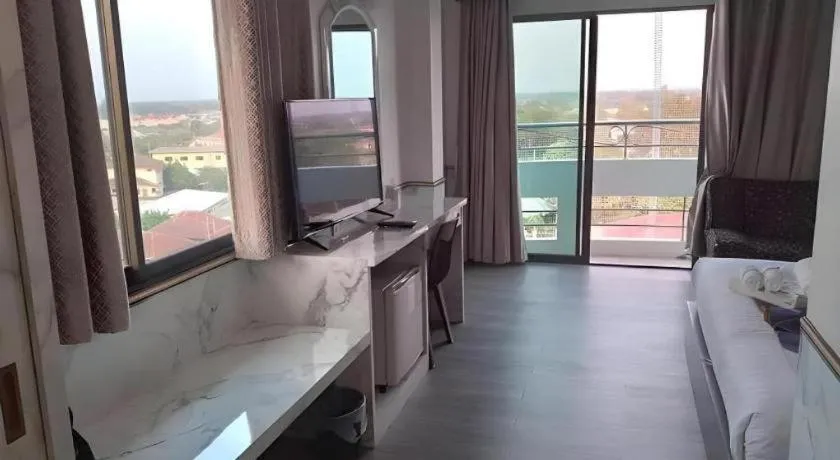 Bed in Phitsanulok Orchid Hotel