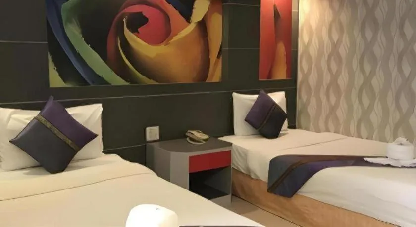 Bed in Phitsanulok Orchid Hotel