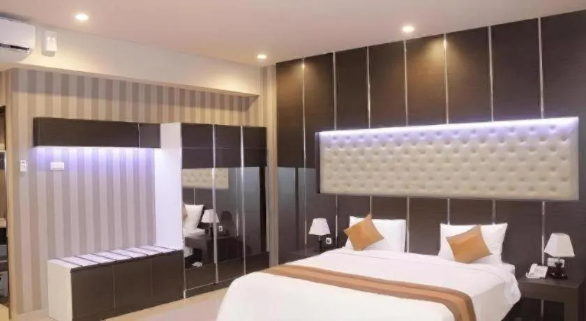 Bed in Sapadia Hotel Cirebon