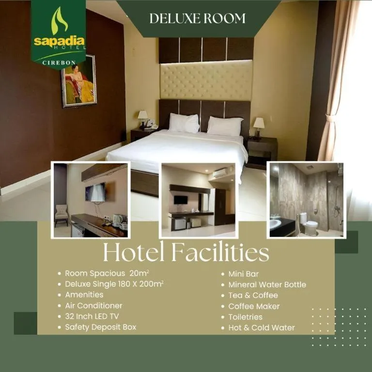 Bed in Sapadia Hotel Cirebon