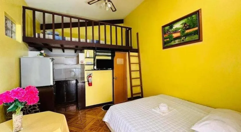 Bed in Cocomango's Resort