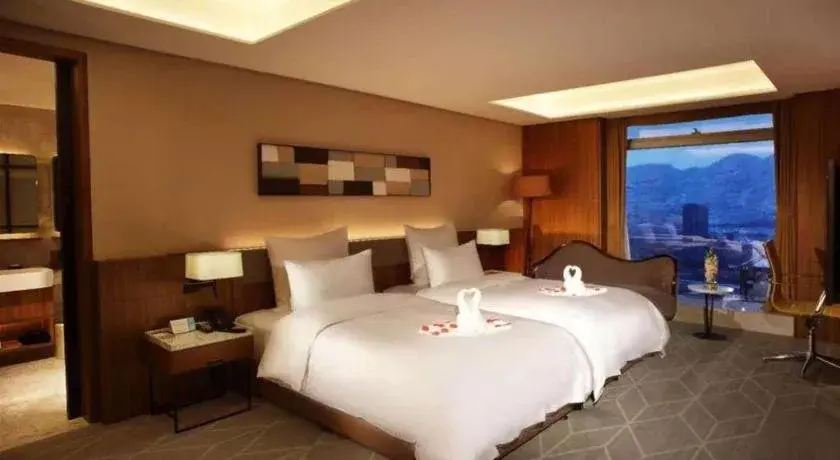 Bed in Chongqing The Lotus Hotel Bed in Chongqing The Lotus Hotel