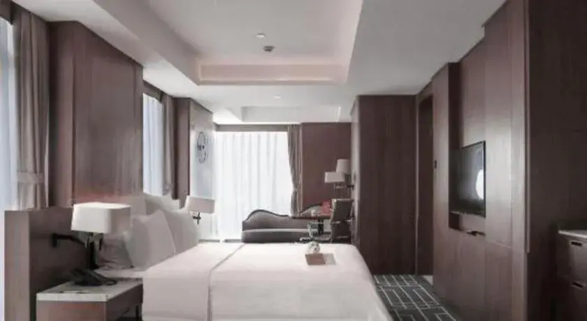 Bed in Chongqing The Lotus Hotel Bed in Chongqing The Lotus Hotel