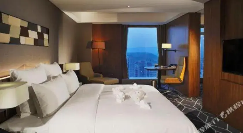 Bed in Chongqing The Lotus Hotel Bed in Chongqing The Lotus Hotel