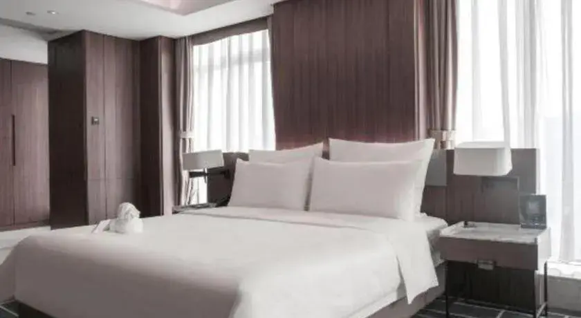 Bed in Chongqing The Lotus Hotel Bed in Chongqing The Lotus Hotel