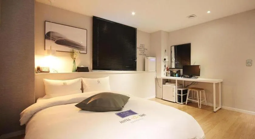 Bed in Hotel Yam ANDONG